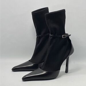 Alexander Wang Black Viola 105 Boots size 37